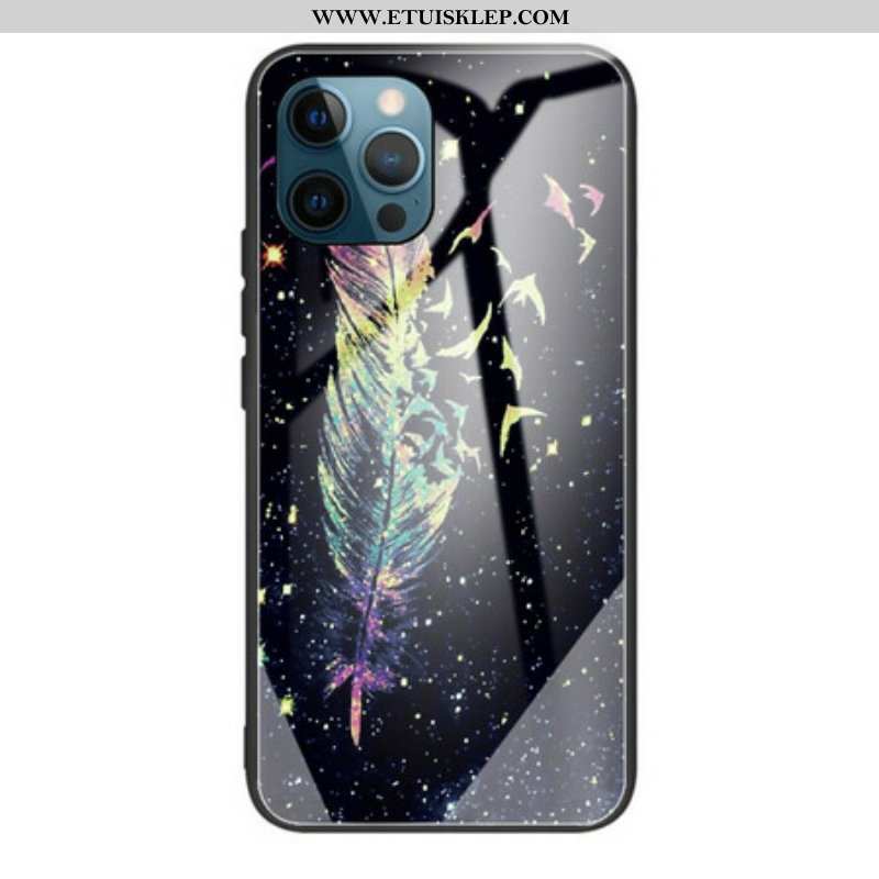 Etui do iPhone 13 Pro Szkło Hartowane Z Piór